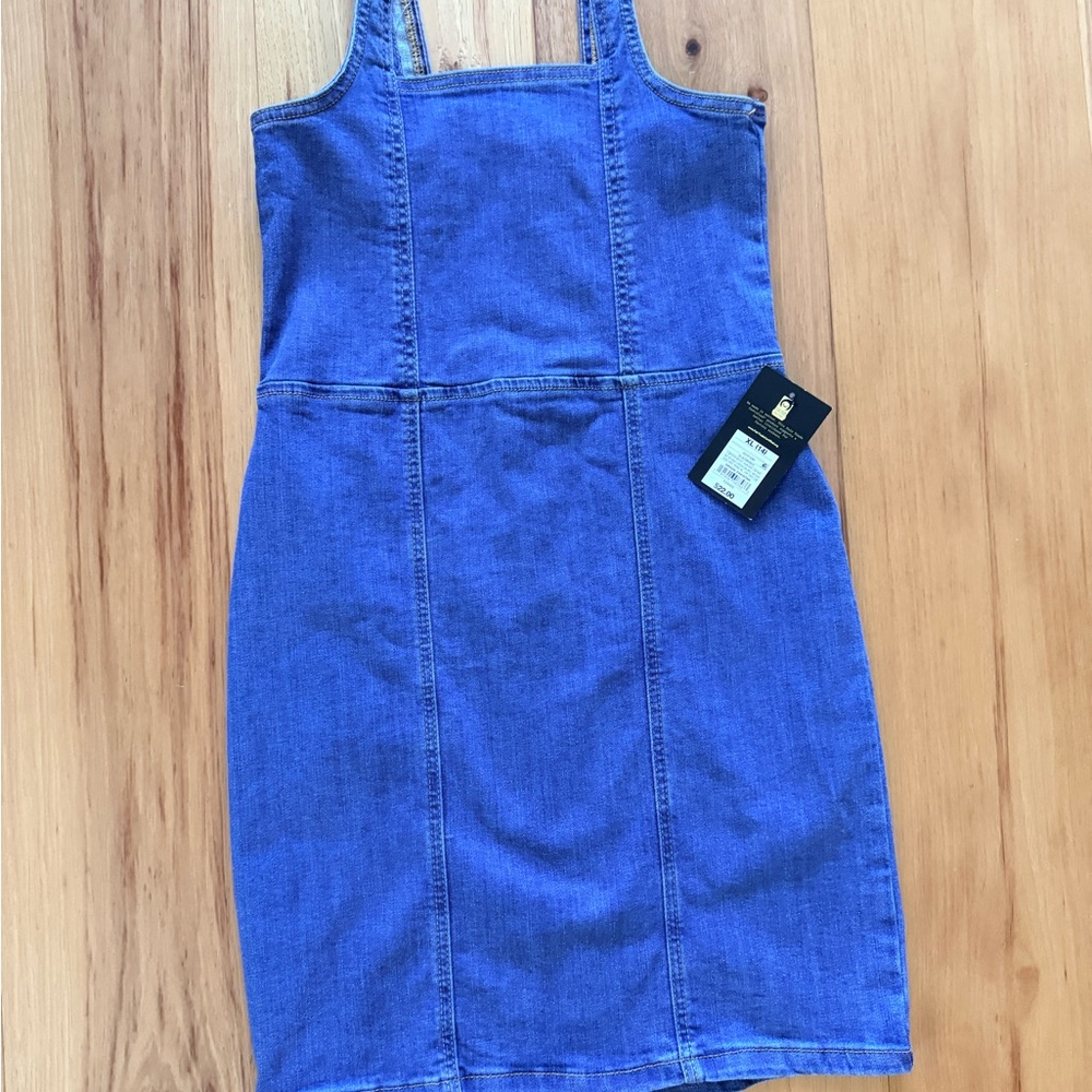 Art Class Blue Denim Kids Casual Dress
